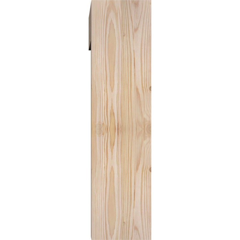 Support de bloc olympique avec entretoise décalée, 22 X 22, Sapin Douglas de l 5 1/2 po (lisse)