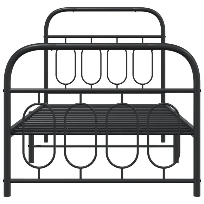McTeer Bed Frame, 90 Cm X 200 Cm, Black