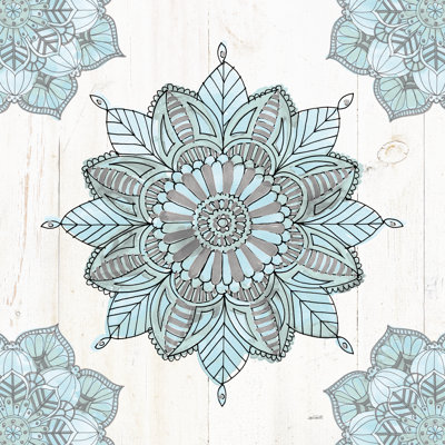 Mandala Morning VI by Anne Tavoletti - Wrapped Canvas Print