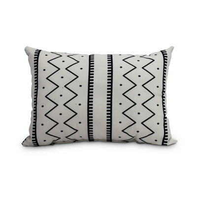  Coussin lombaire intérieur / extérieur Mudcloth
