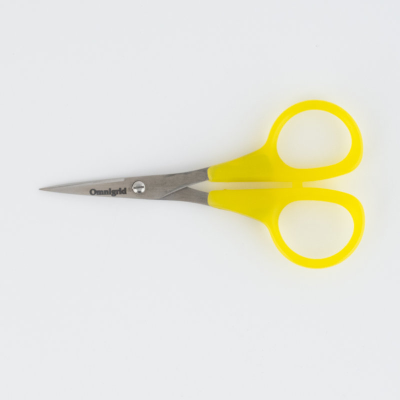 Omnigrid 4-Inch Needlecraft Scissors, Ultra Sharp Point, Stainless Steel