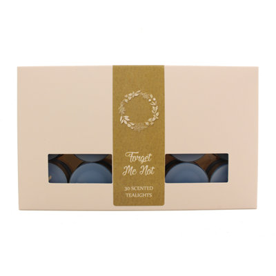 Forget Me Not Scented Tealight Candle