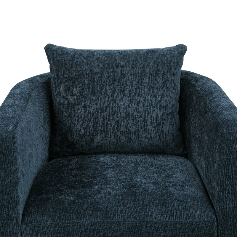 Fauteuil demi-tonneau Sutton, Navy