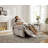 37.40'' Upholstered Swivel Power Recliner with USB Port-893937209