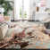 Amier Hand Tufted Wool/Cotton/Viscose Abstract Rug in Blue