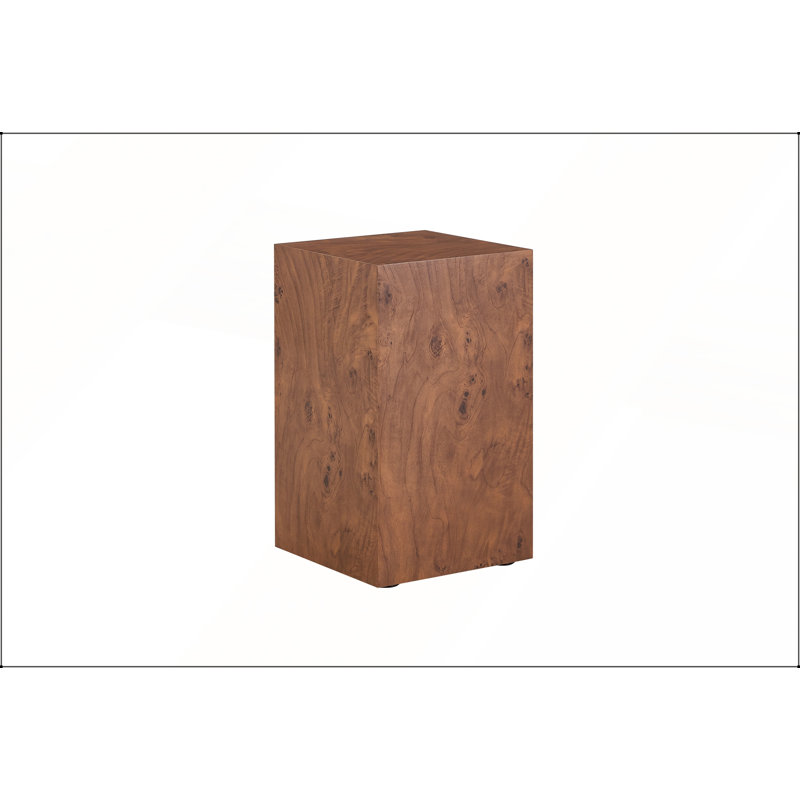 Table de bout à hauteur réglable en placage de noyer de qualité supérieure, table basse polyvalente et table d'appoint polyvalente pour les salons modernes