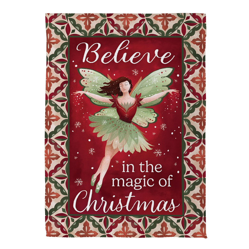 Drapeau de maison Believe Fairy