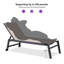 Ensemble de 2 chaises longues d'extérieur Latitude Run® avec cadre en aluminium et roues de piscine faciles à déplacer pour la table d'appoint-2048837610