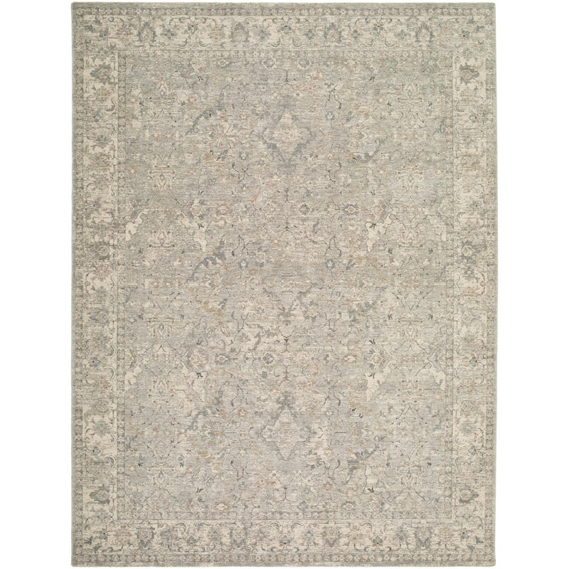 Tapis d'intérieur tissé à la machine Hendrick, Rectangle 5 pi x 7 pi 5 po
