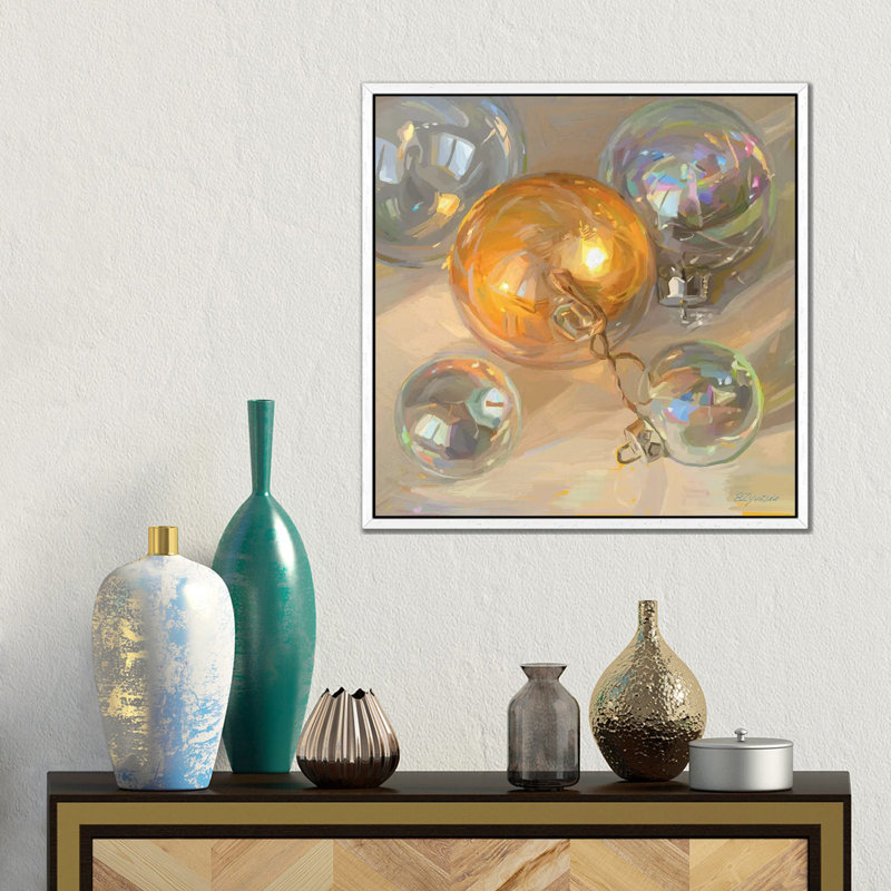 Sparkle, White, 45.72 cm H x 45.72 cm W