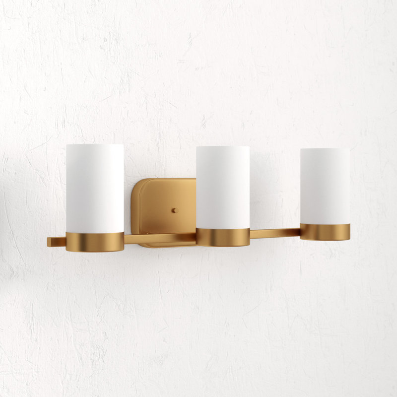Jaydiel 3 - Light Dimmable Vanity Light, Brushed Bronze