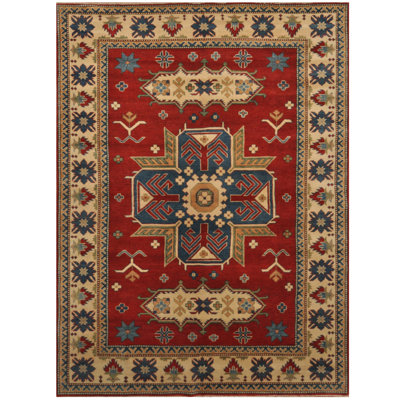 Beiler One-of-a-Kind 6'3" X 8'10" Wool Area Rug in Red