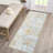 Abstract Machine Washable Area Rug Low Pile Non Slip Modern Rug Foldable Stain Resistant Carpet for Living Room Bedroom Indoor Ultra Thin Mat-327050240
