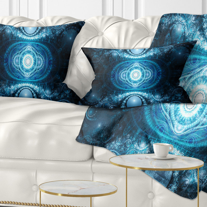 Abstract Reversible Throw Pillow