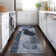Machine Washable Indoor/Outdoor Chantille ACN1114 Navy Rug