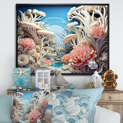 " Coral Sea Anemon Collage "