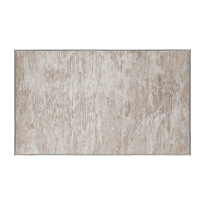 Tapis gris lavable à la machine