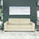 Cappella 85" Italian Top Grain Leather Queen Sofa Bed with Memory Foam Mattress