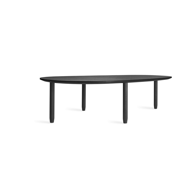 Swole Coffee Table, Black Ash