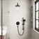 Calliope Wall Mounted 2-Function Retro Pressure-Balanced Shower System with 3 Setting Handheld