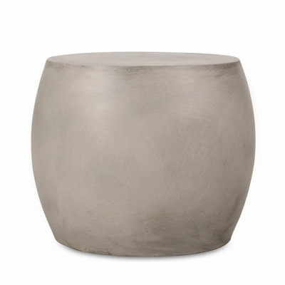 Outdoor Lightweight Concrete Side Table
