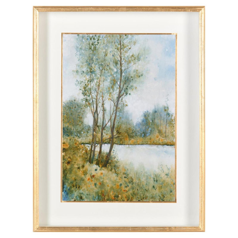 «Early Spring II - Shadow Box», peinture sur toile