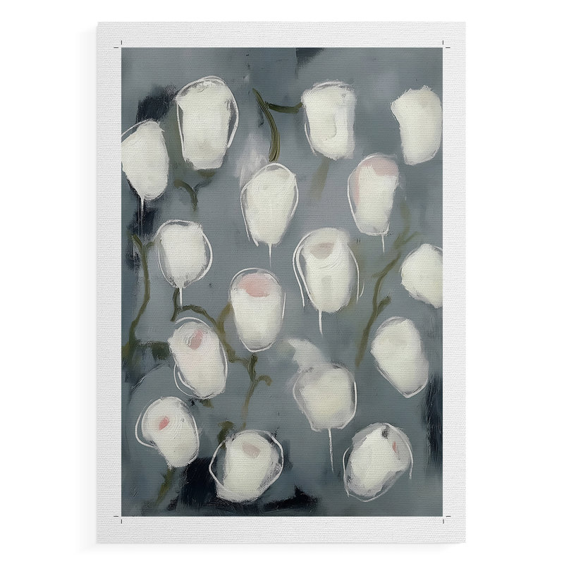 Série FLORAL DCXCV - Impression sur toile seulement - NON CADRE, H 60 po x l 40 po