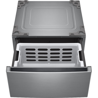 Tiroir de rangement à piédestal pour laveuse et sécheuse à chargement frontal avec panier LG