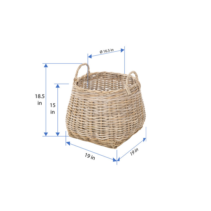 Panier en rotin Ayriauna