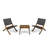 Calhaen 2 - Person Patio Conversation Set