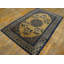 Antique Baotou Chinese Medallion Knotted Rug