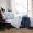 Ensemble de housse de couette en percale de coton bleu marine Arrow Arrow Eddie Bauer-88500319