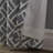 Rami Geo Contemporary Cotton Room Darkening Curtains- Single Panel-1858947793-1858947802