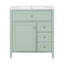 Meuble-lavabo autoportant de 30 po avec lavabo et rangement multifonctionnel-133488896-133488900