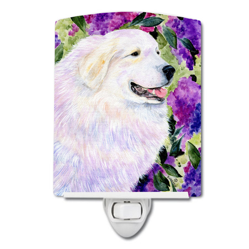 Great Pyrenees Ceramic Night Light