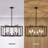 Modern Geometric Metal Chandelier With Adjustable Rods-1482617791-1482617777
