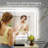 Akilan Frameless LED Vanity Mirror with Front-lit and Back-lit, Memory Function, 3 Color Temperatures & Dimmable Light, Anti-fog Tempered Glass ETL Mirror-1791807122