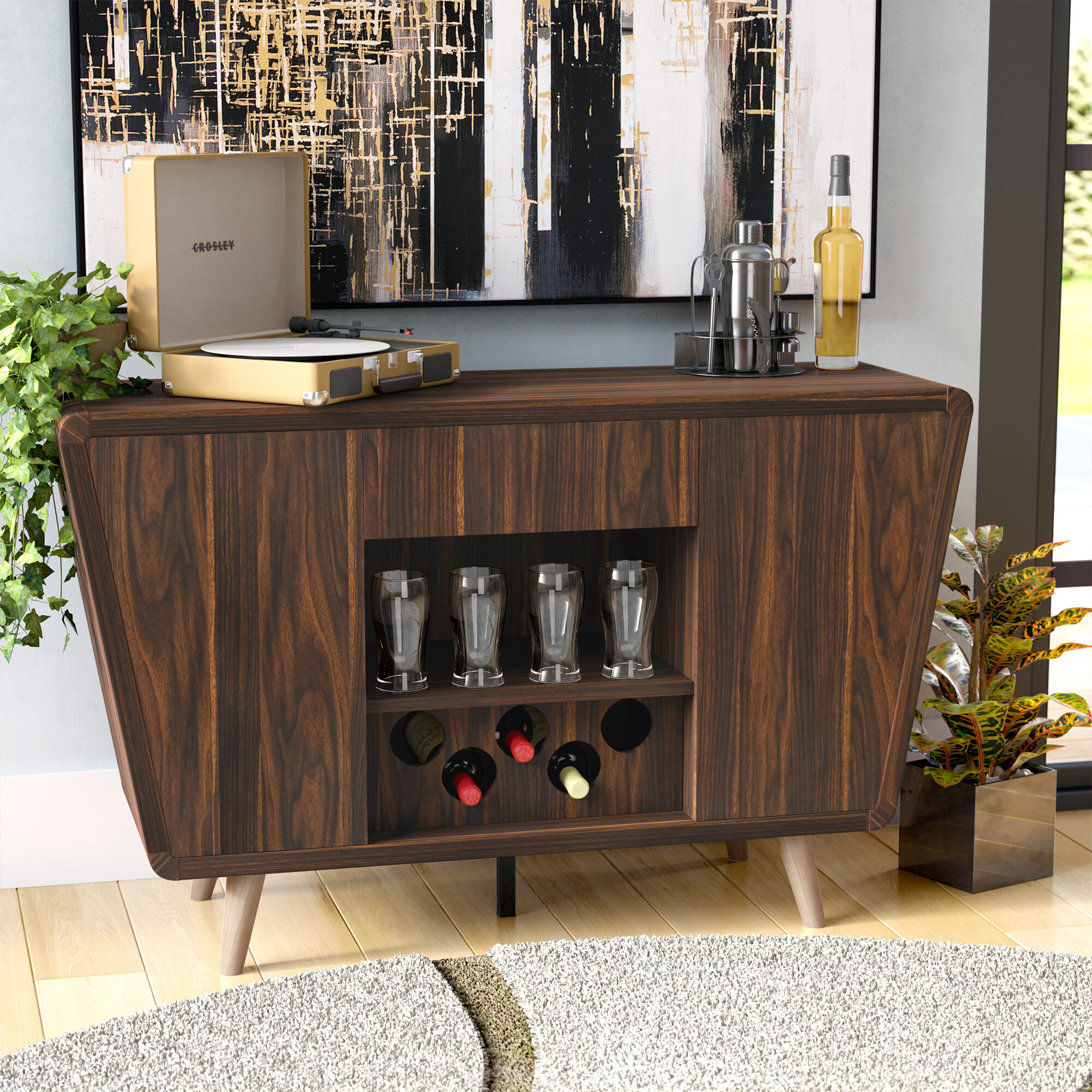 Mid-Century Modern Sideboard / Credenza Sideboards & Buffets You'll Love