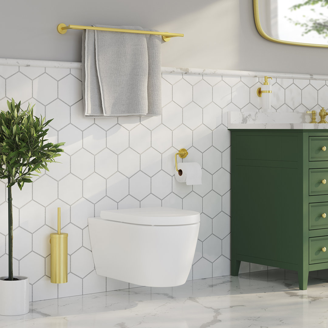 Khanye Porcelain China Bathroom Storage Container Mercer41