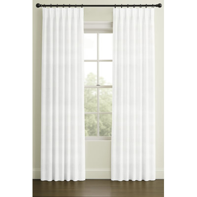 108" Rod Pocket/Back Tab Double Lining Ramie-Angora