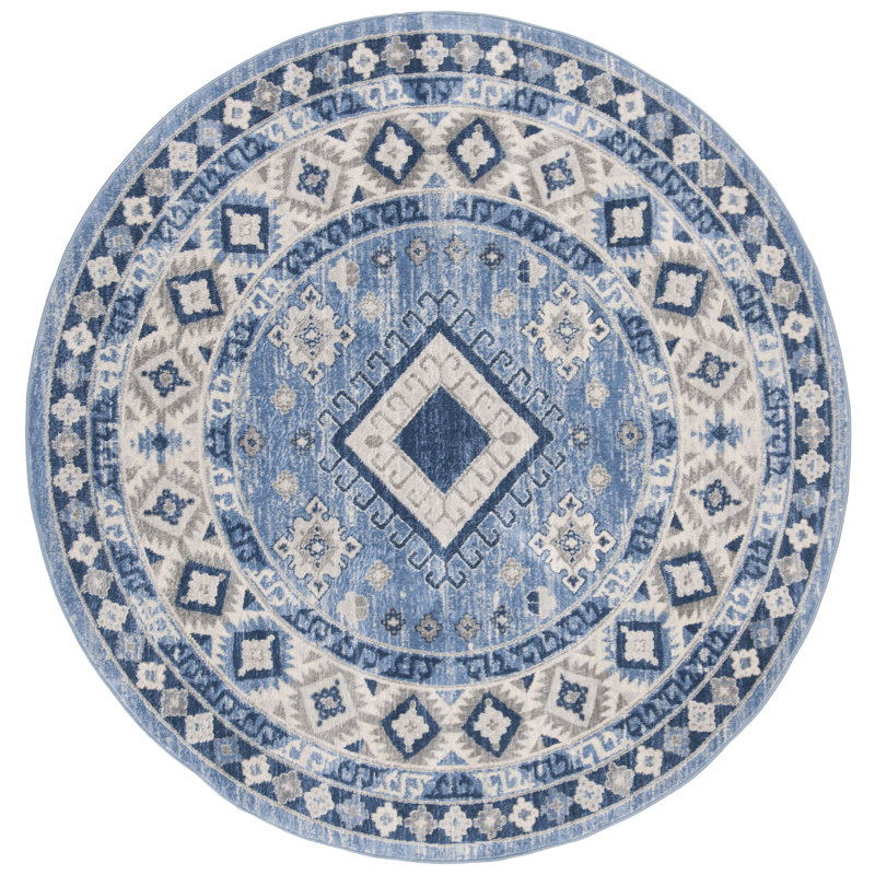 Medford Southwestern Area Rug, Round 201 cm