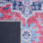Ferrigno Oriental Cotton Red/Navy Area Rug-1580128743