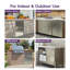 Sersper Outdoor Kitchen 304 Stainless Steel Single Drop-in Access Door with Venting Holes