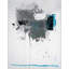 Pretty Blue Line Print by Elige