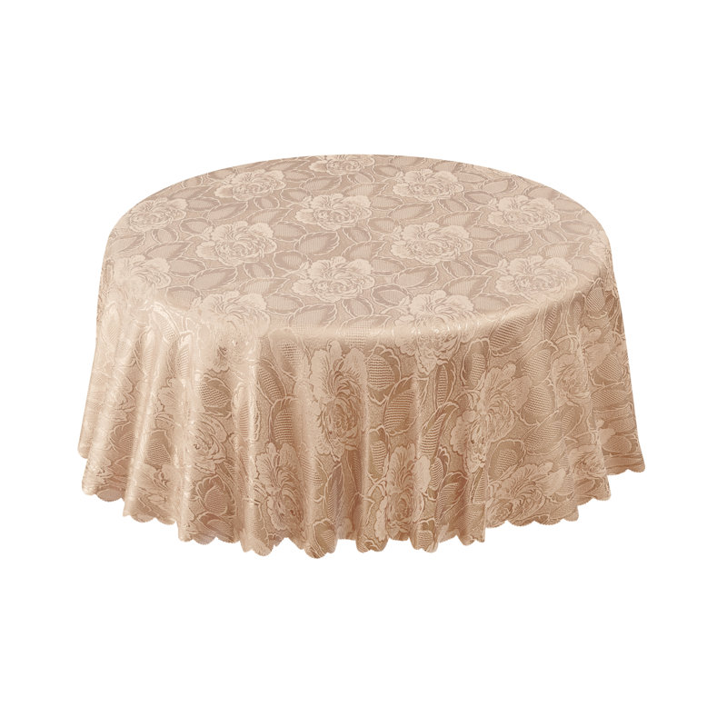 Fareham Tablecloth, Coffee, 274" L x 178" D