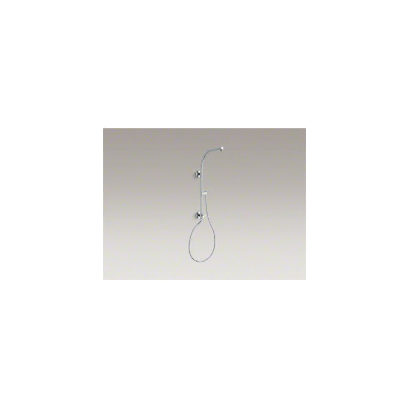 Hydrorail -R Arch Shower Column, Polished Chrome