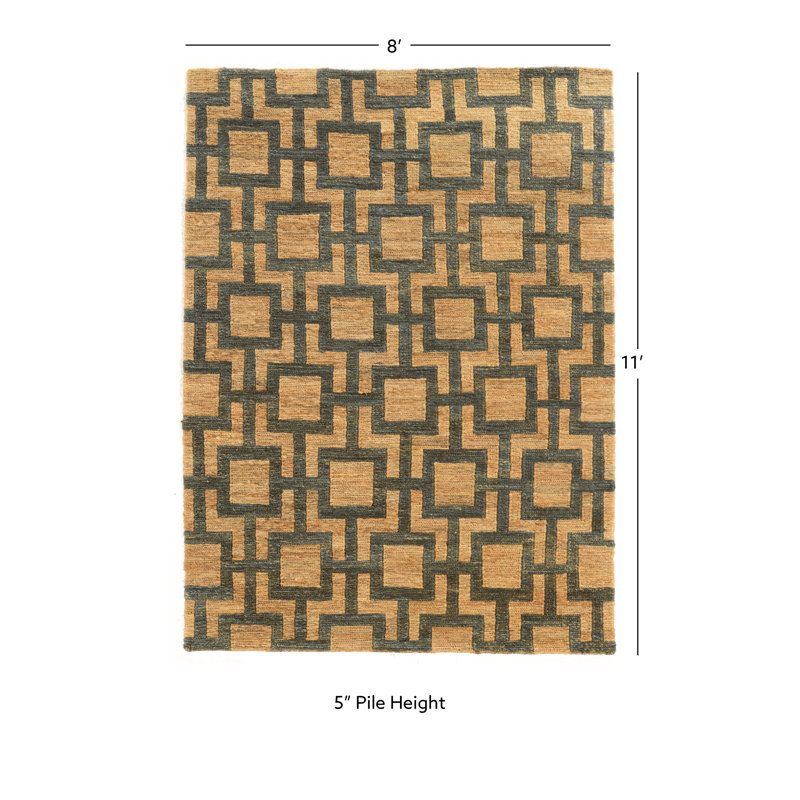 Chloraka Geometric Indoor Rug, Rectangle 8' x 11'