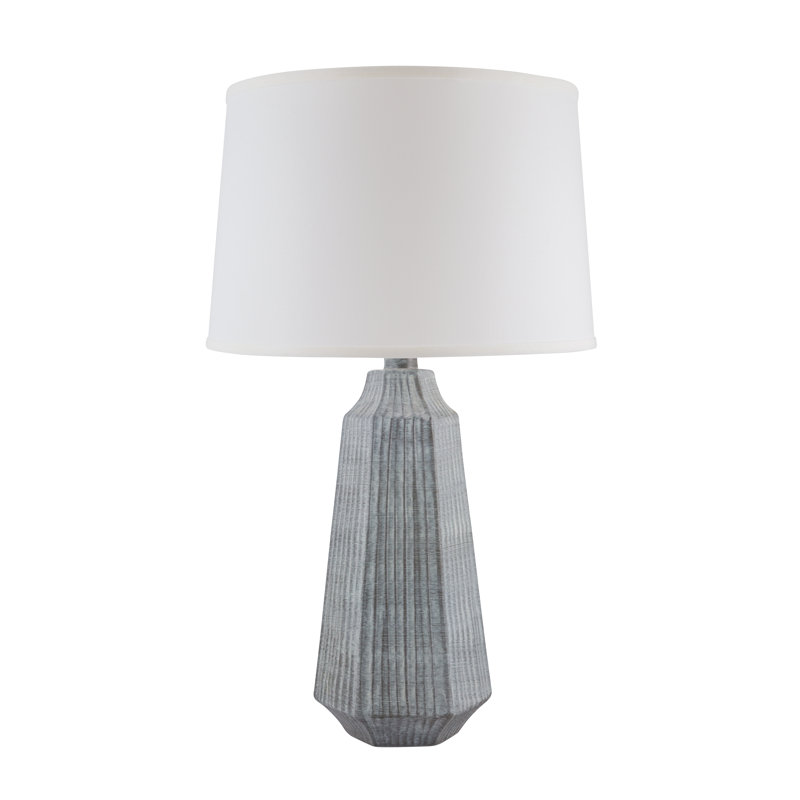 Branigans Ceramic Table Lamp, Gray