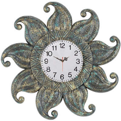 Très grande horloge murale 24 po Buckhead Sun