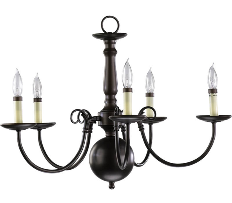 Lustree 5 lumières façon bougie/classique